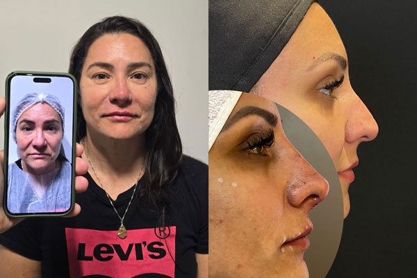Antes/Depois da Harmonização Facial